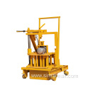 cheap manual movable brick making machine